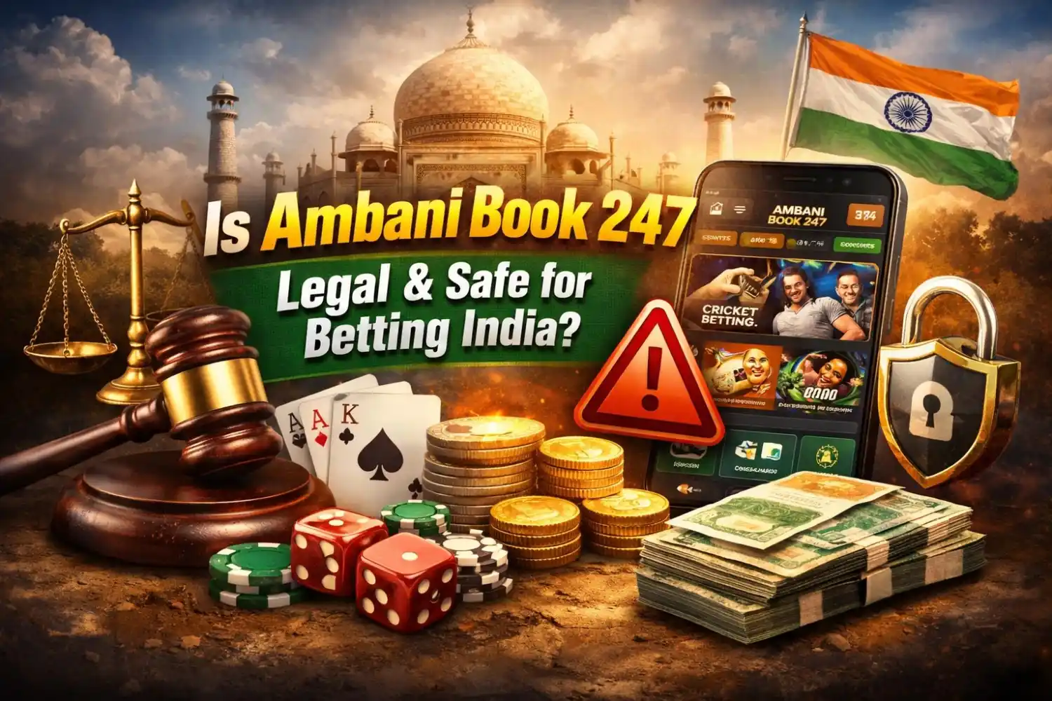 Is Ambani Book 247 Legal & Safe for Betting India?
