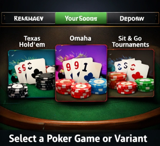 Select a Poker Game or Variant